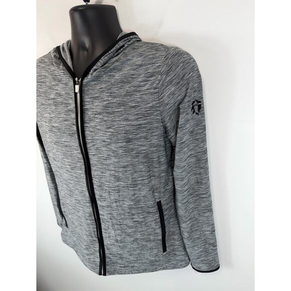 Footjoy Golf Jacket Womens Performance Lightweight Jacket Grey Heather Sz Medium - Picture 9 of 10